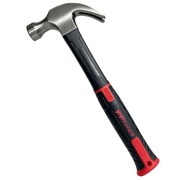 YIYITOOLS Claw Hammer With fiberglass Handle