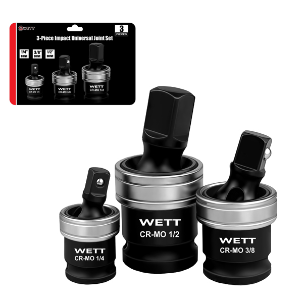 3-Piece Impact Universal Joint Set