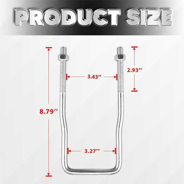 U-Bolt Spare Tire Carrier - Image 2