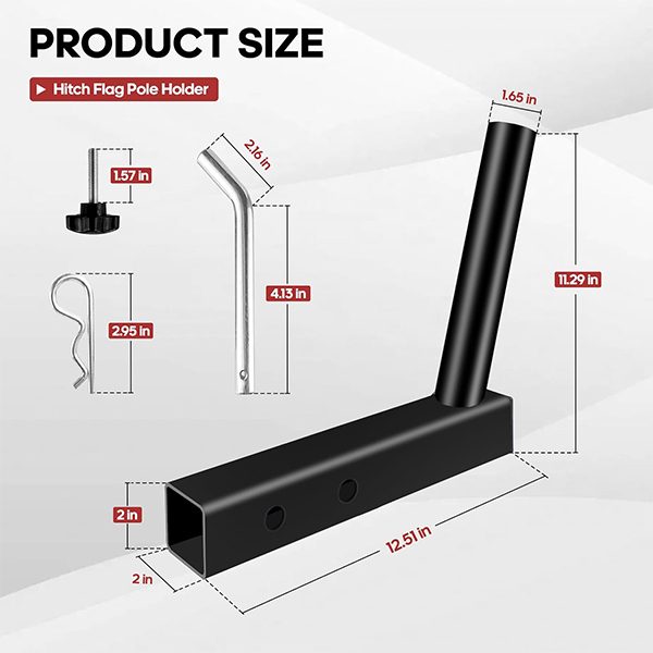 Hitch Flag Pole Holder - Image 2