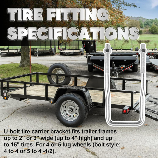 U-Bolt Spare Tire Carrier - Image 5