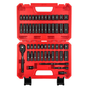 55-Piece 1/4" Drive Impact Socket Set