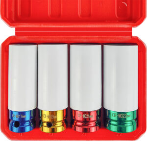 4Pcs 1/2 Inch Lug Nut Socket Set