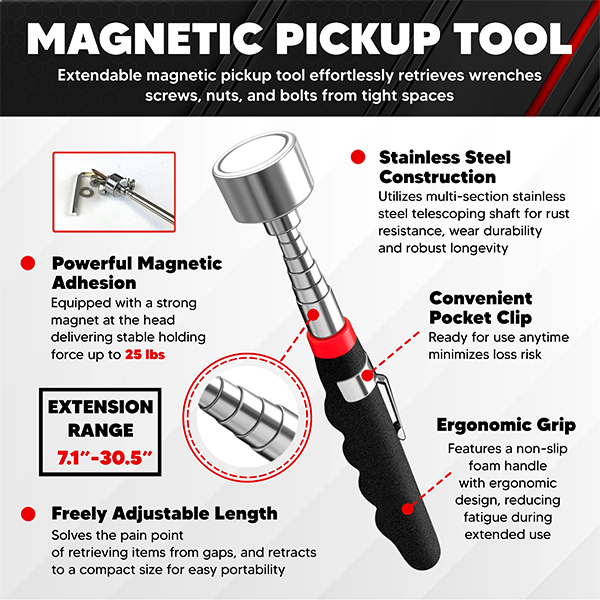 4-Piece Magnetic Tool Mat Set - Image 4